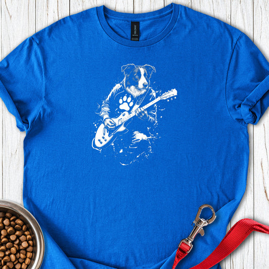 Border Collie Guitar — Royal