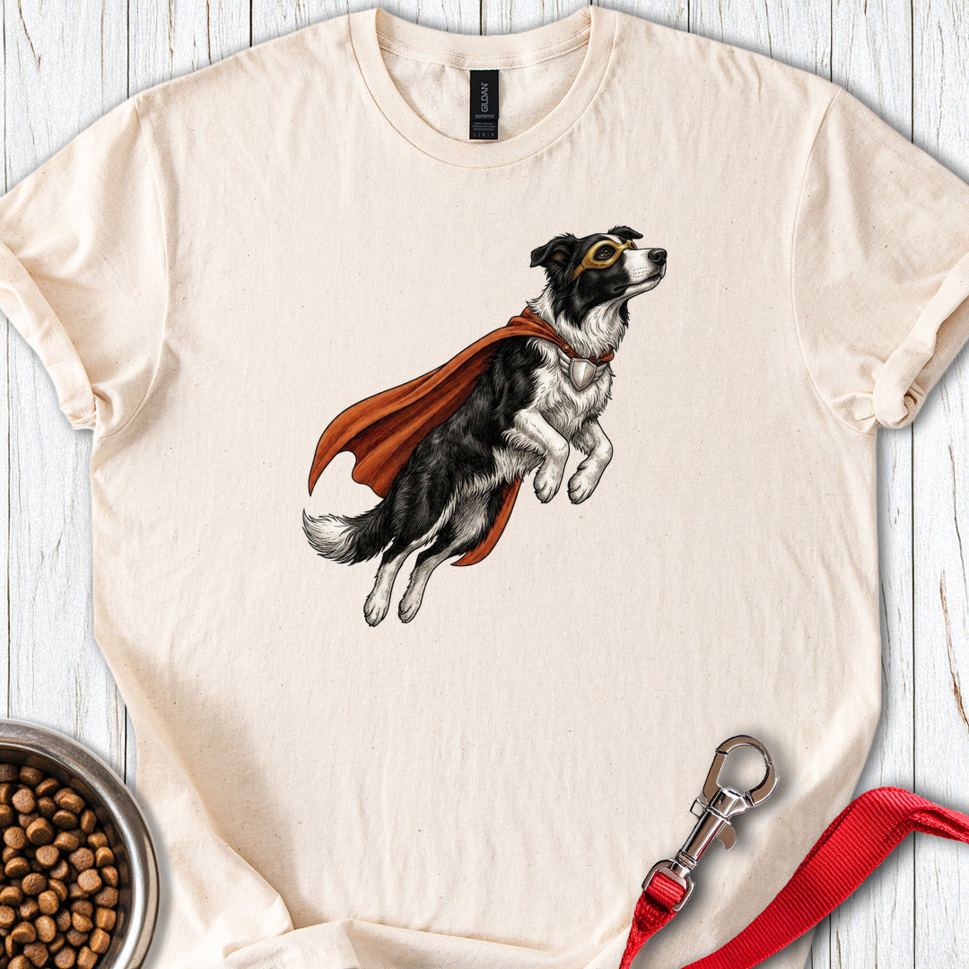 Border Collie Superhero Natural