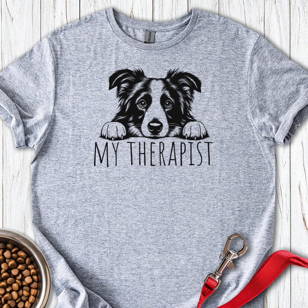 Border Collie Therapist — Sport Grey