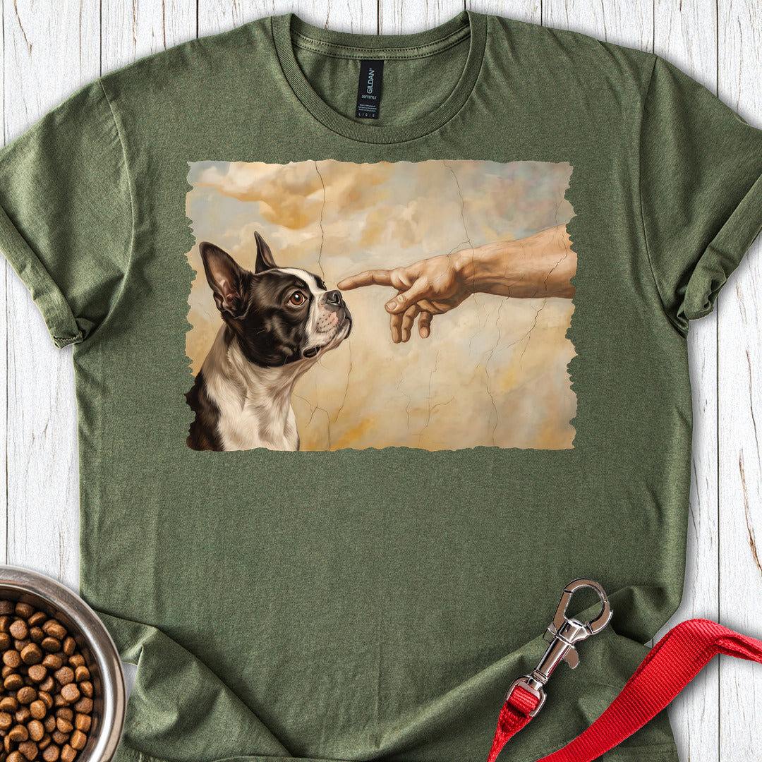 Boston Terrier Creation — Military Green