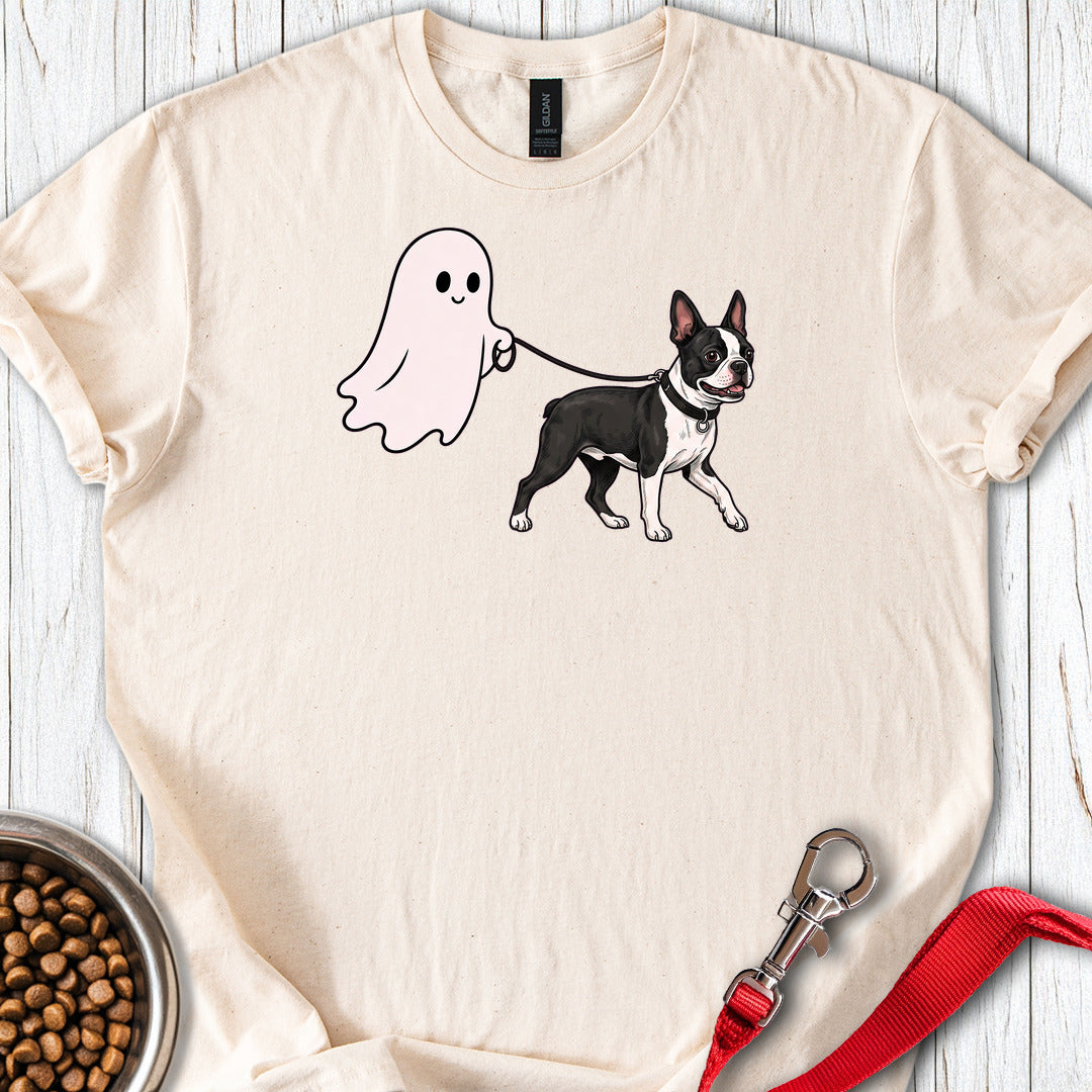 Boston Terrier Ghost Walk — Natural
