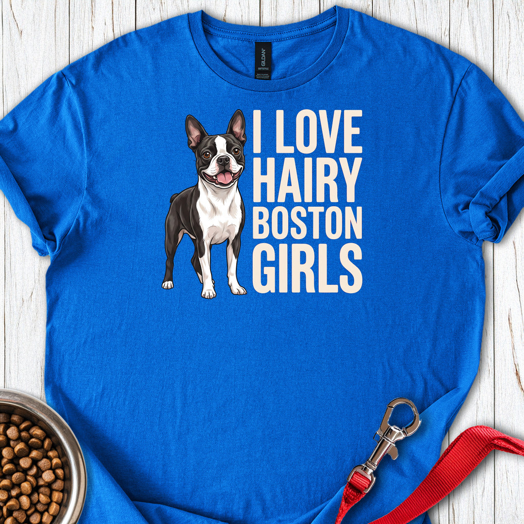 Boston Terrier Hairy Girls — Royal