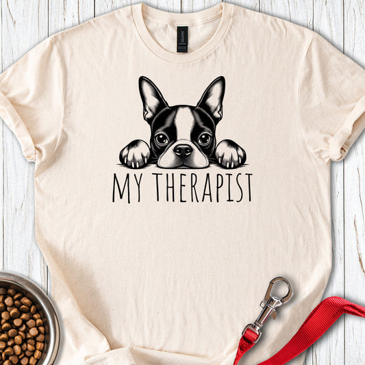 Boston Terrier My Therapist — Natural