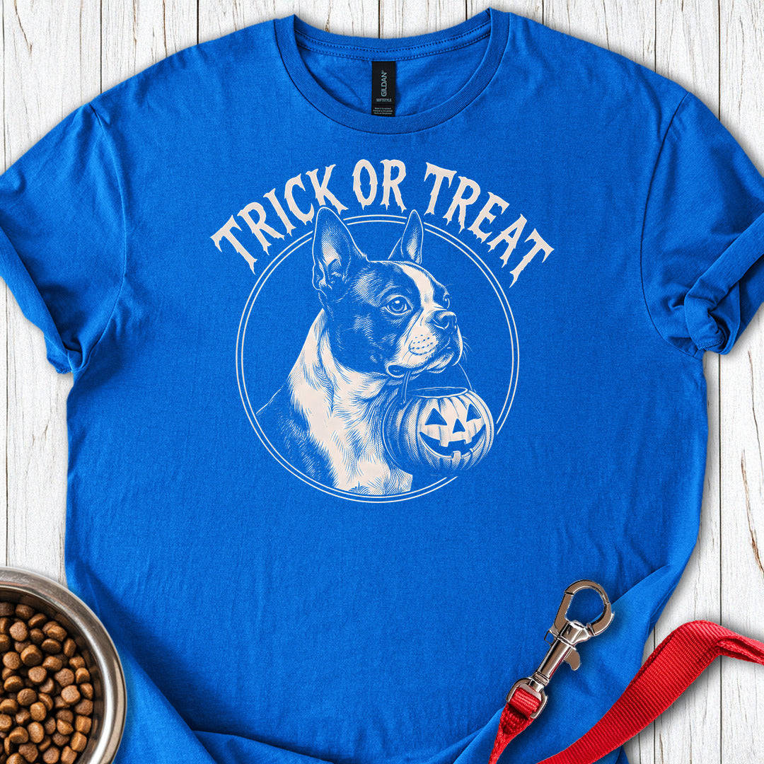 Boston Terrier Trick Or Treat — Royal