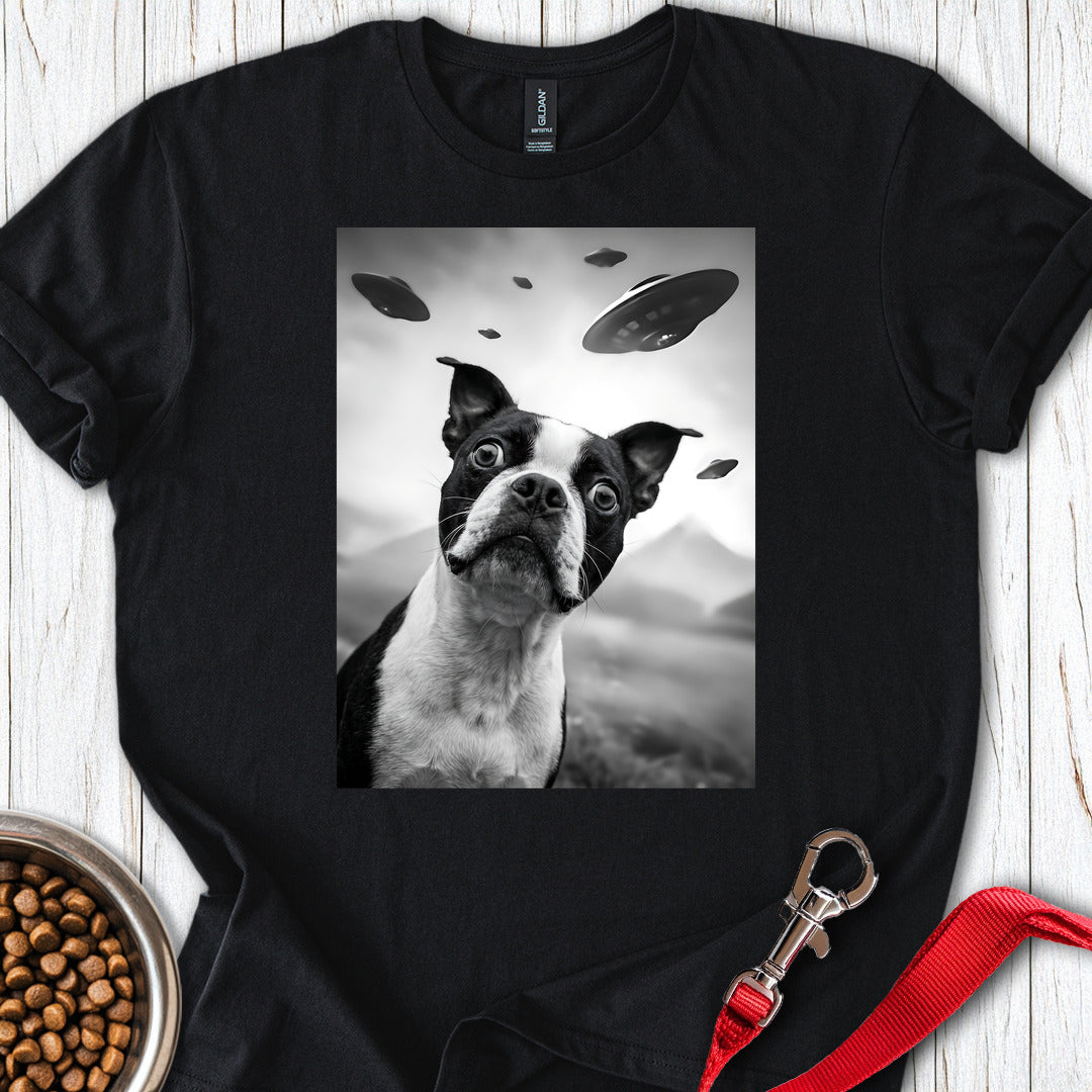 Boston Terrier UFO — Black