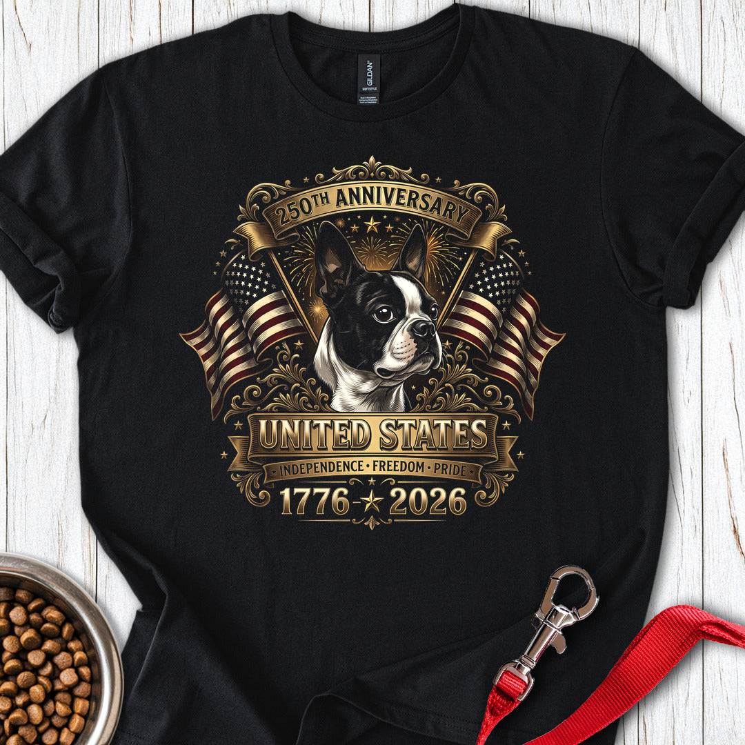 Boston Terrier USA — Black