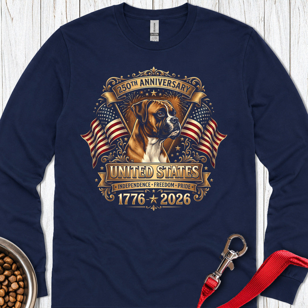 Boxer 250 Anniversary Long Sleeve Navy