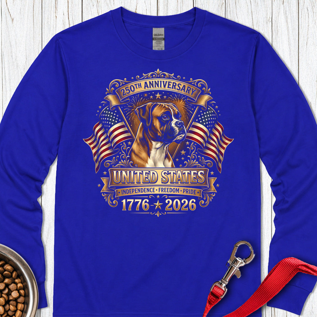 Boxer 250 Anniversary Long Sleeve Royal