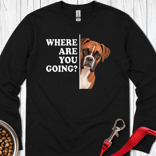 Boxer Alert Long Sleeve — Black