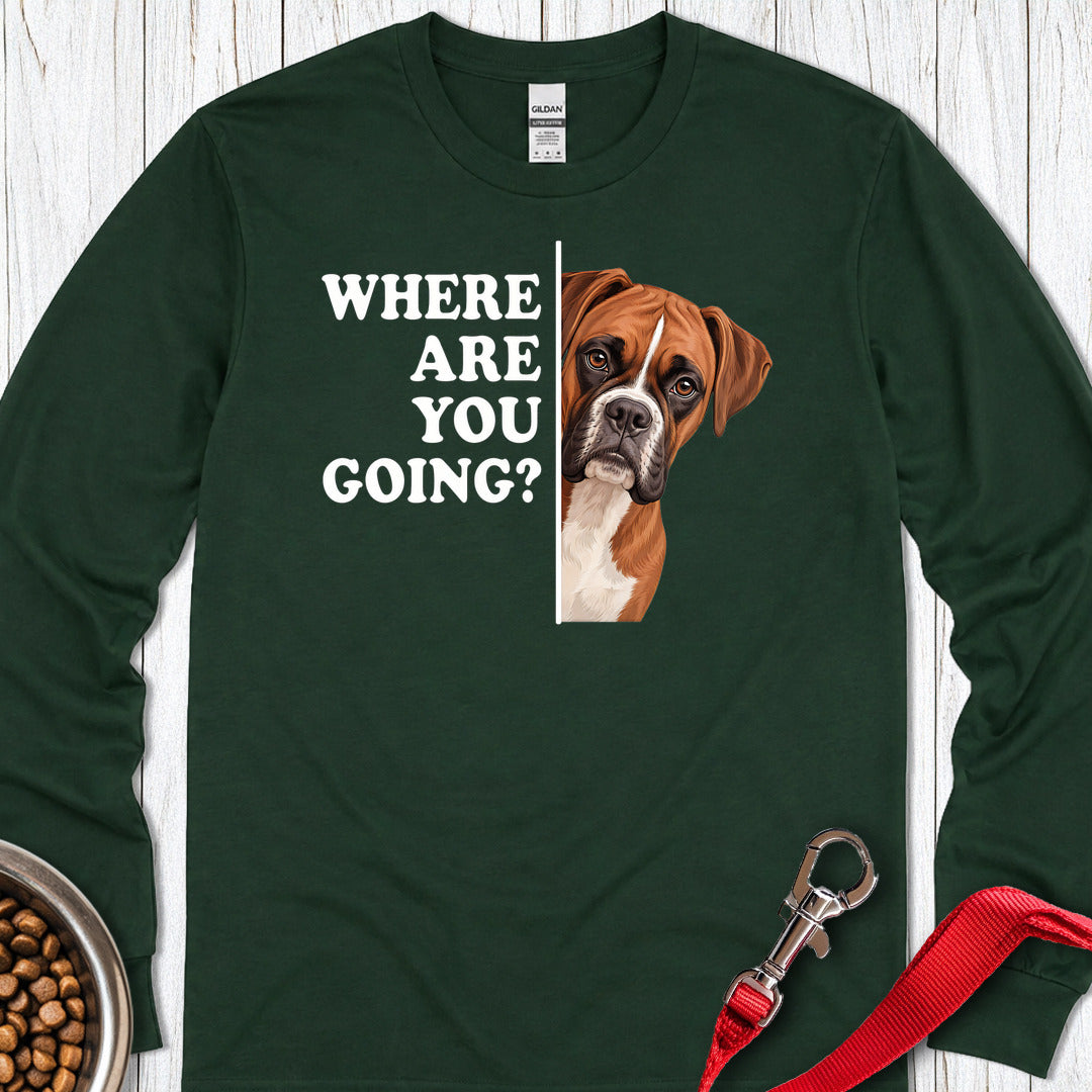 Boxer Alert Long Sleeve Forest Green
