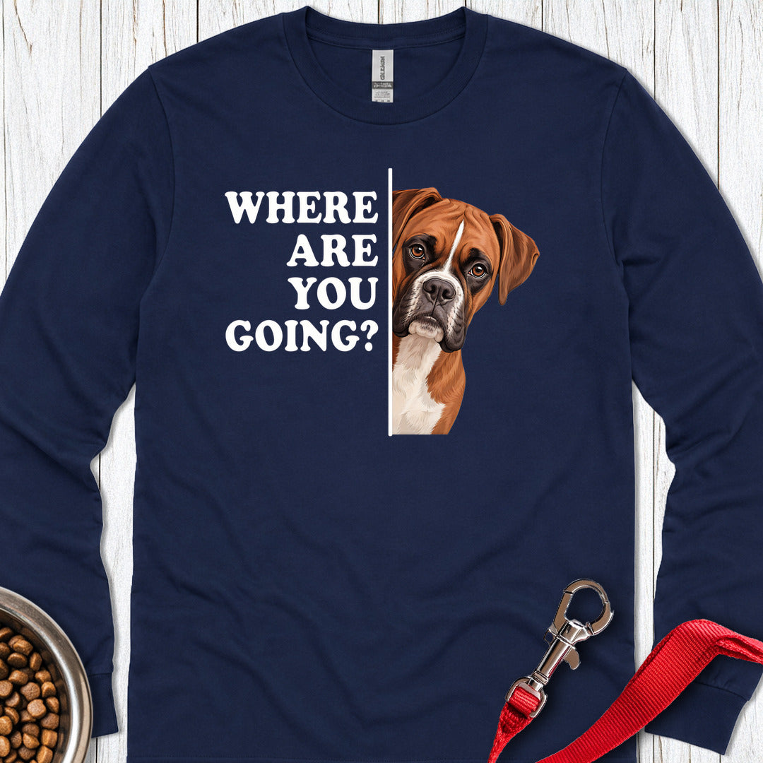 Boxer Alert Long Sleeve Navy