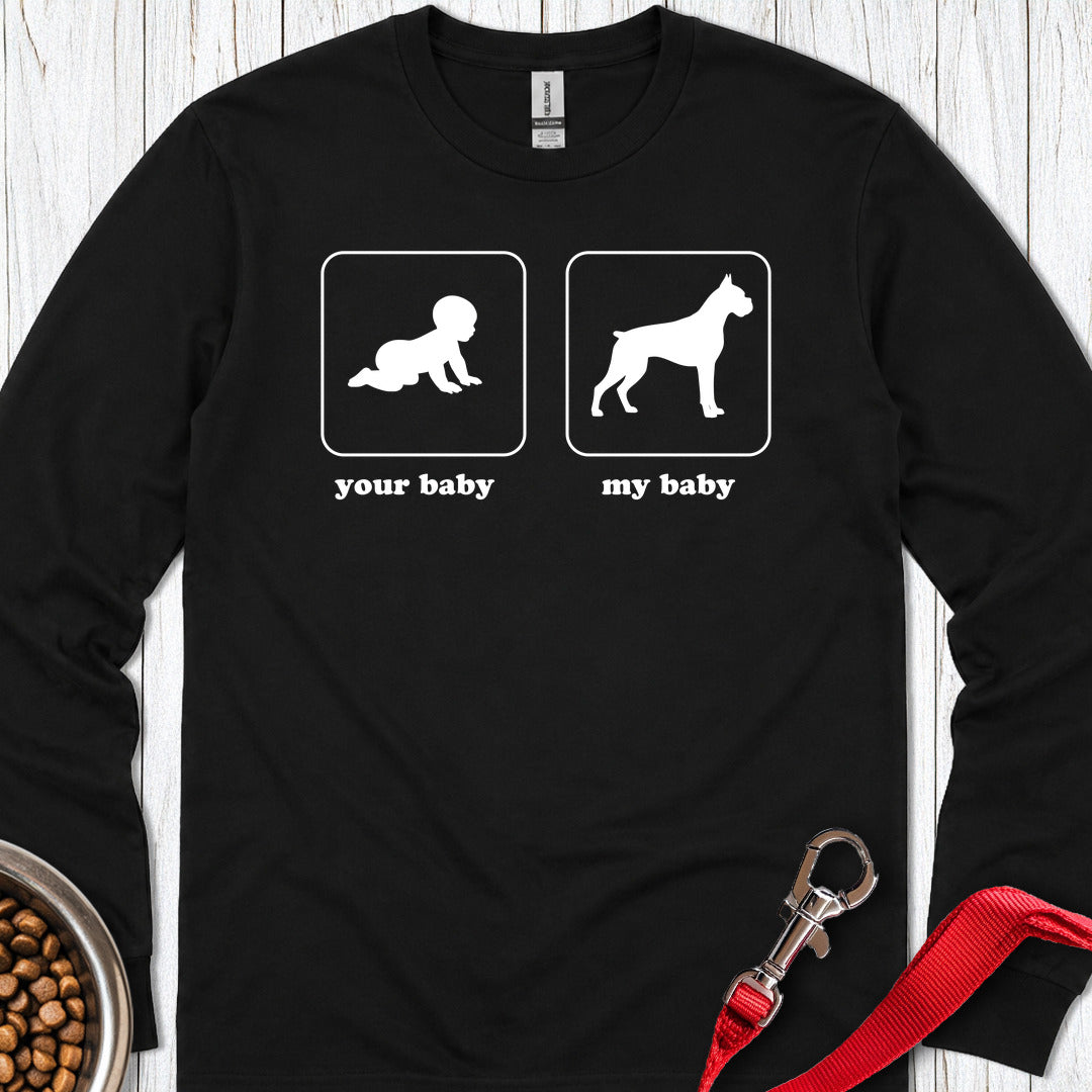 Boxer Baby Long Sleeve Black