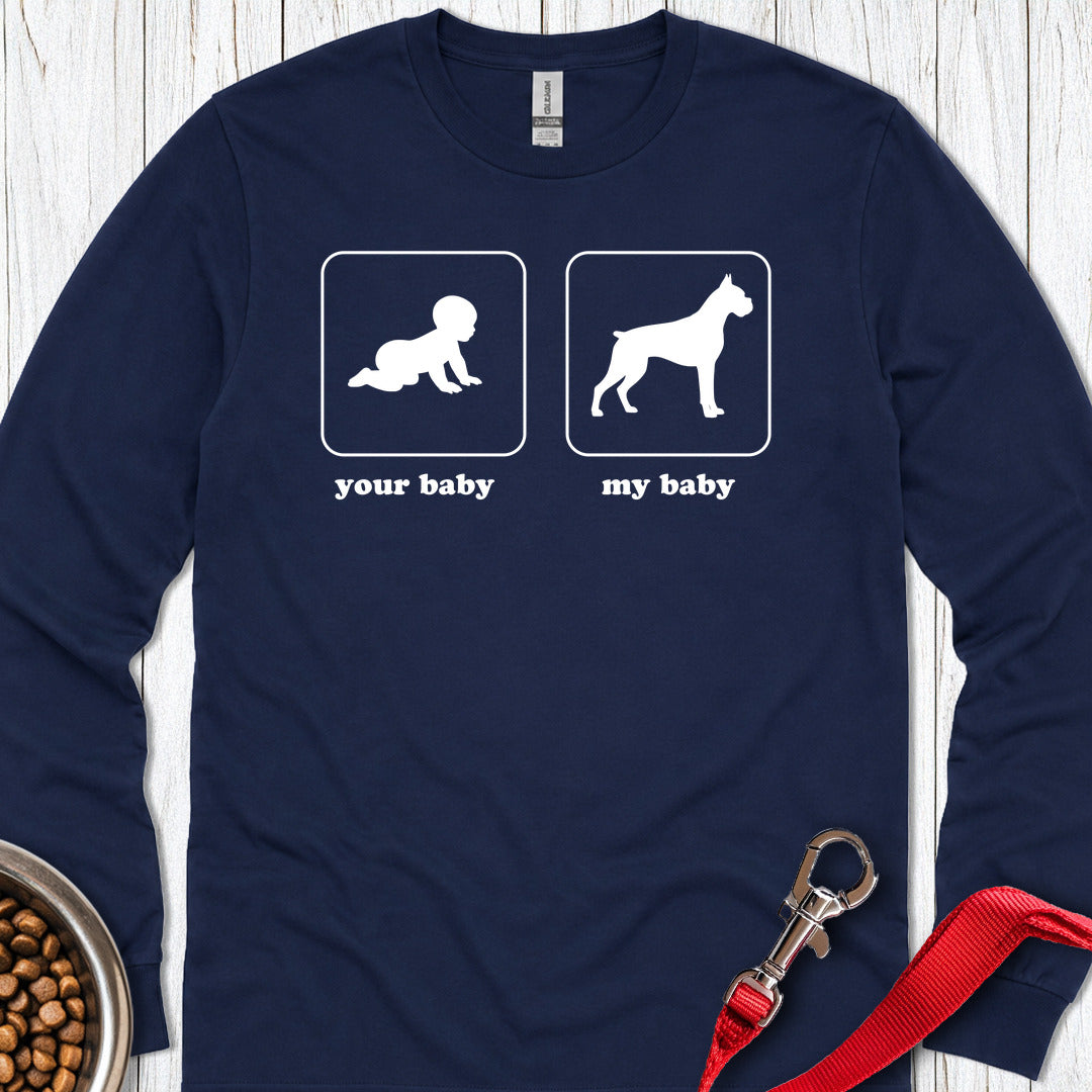 Boxer Baby Long Sleeve Navy