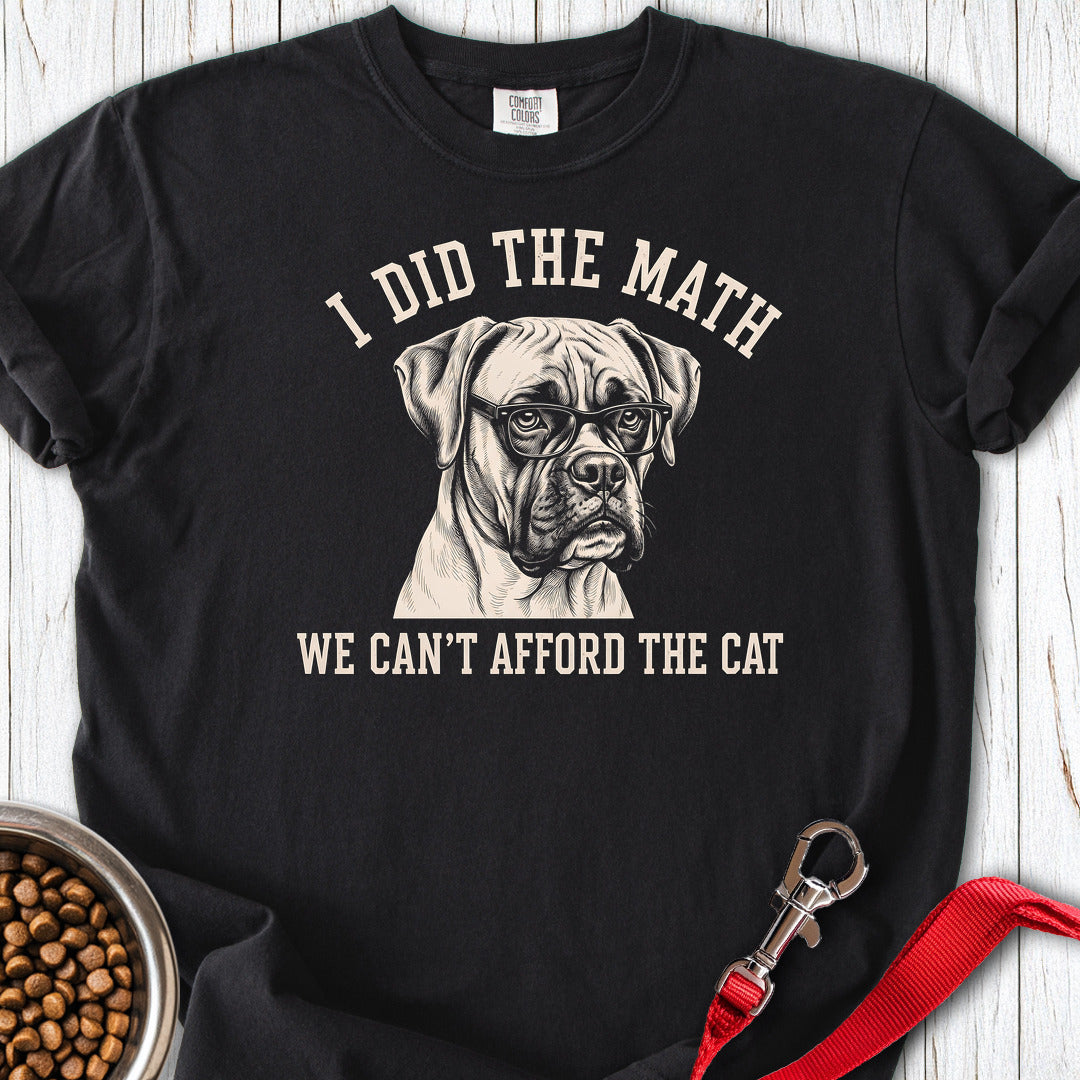 Boxer Ban The Cat Premium Tee — Black