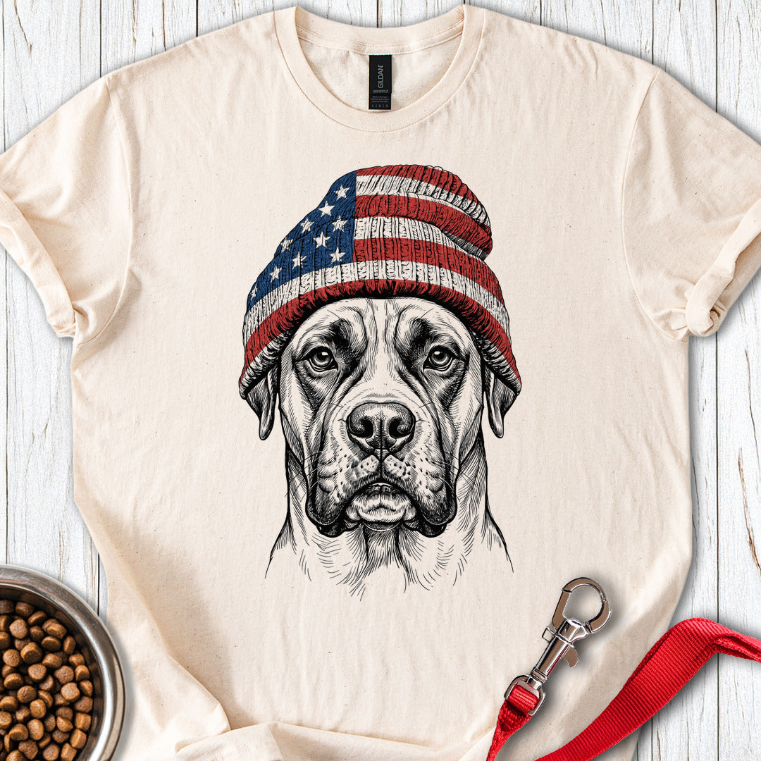 Boxer Beanie USA — Natural