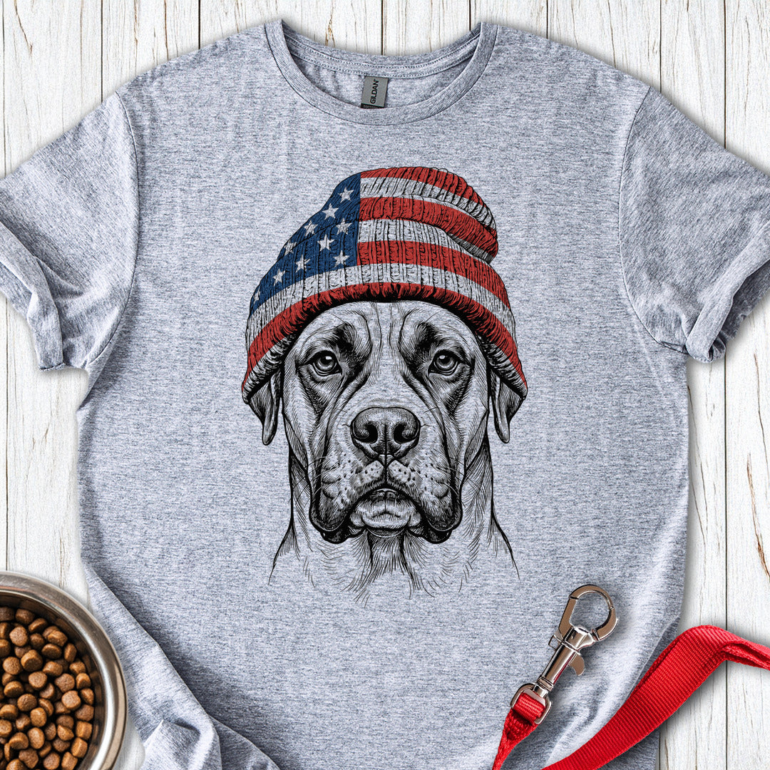 Boxer Beanie USA — Sport Grey