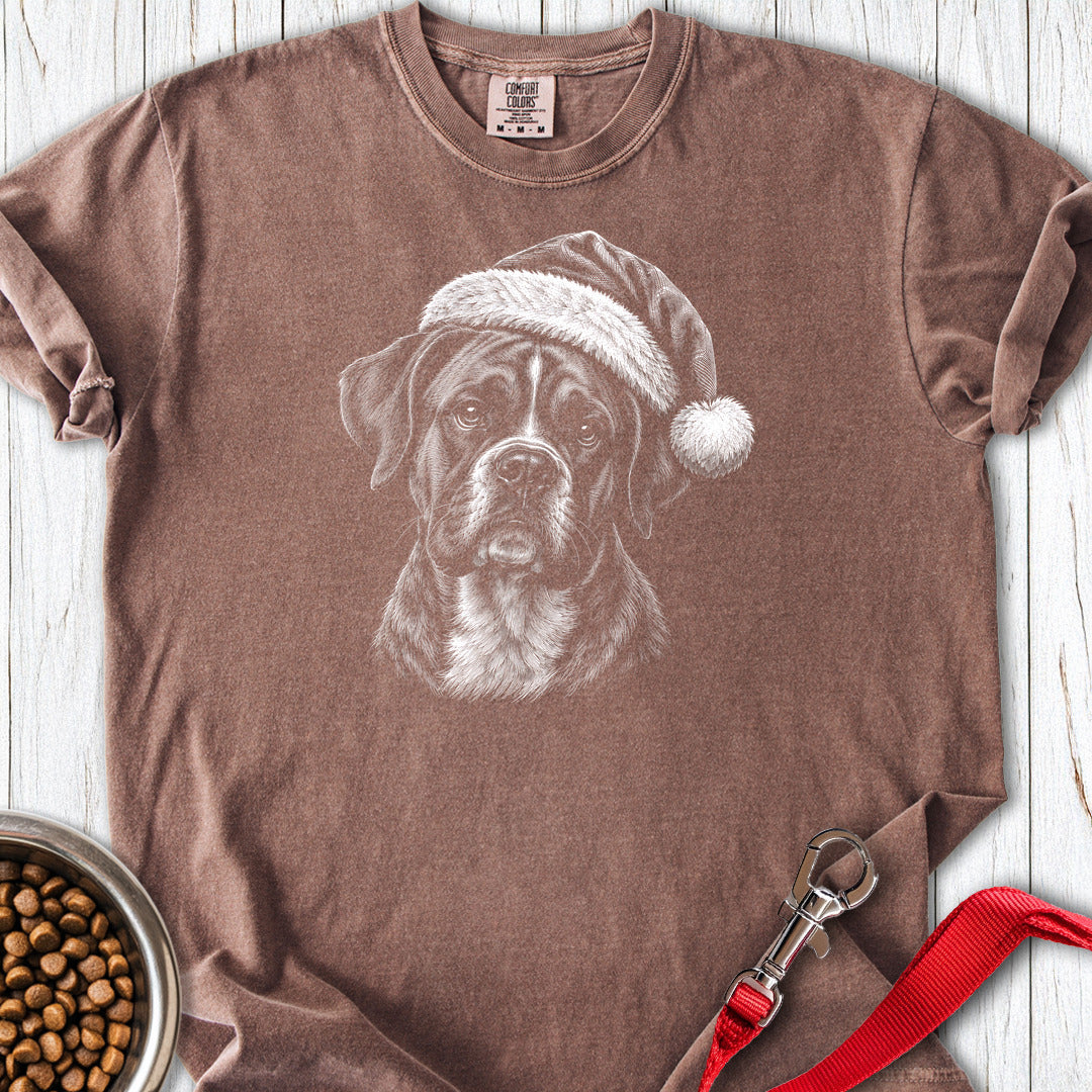 Boxer Christmas Premium Tee Espresso