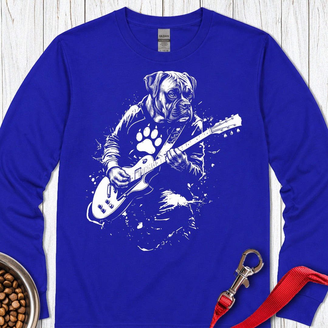 Boxer Guitar Long Sleeve Royal