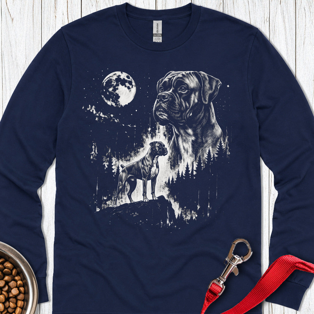 Boxer Moon Long Sleeve Navy