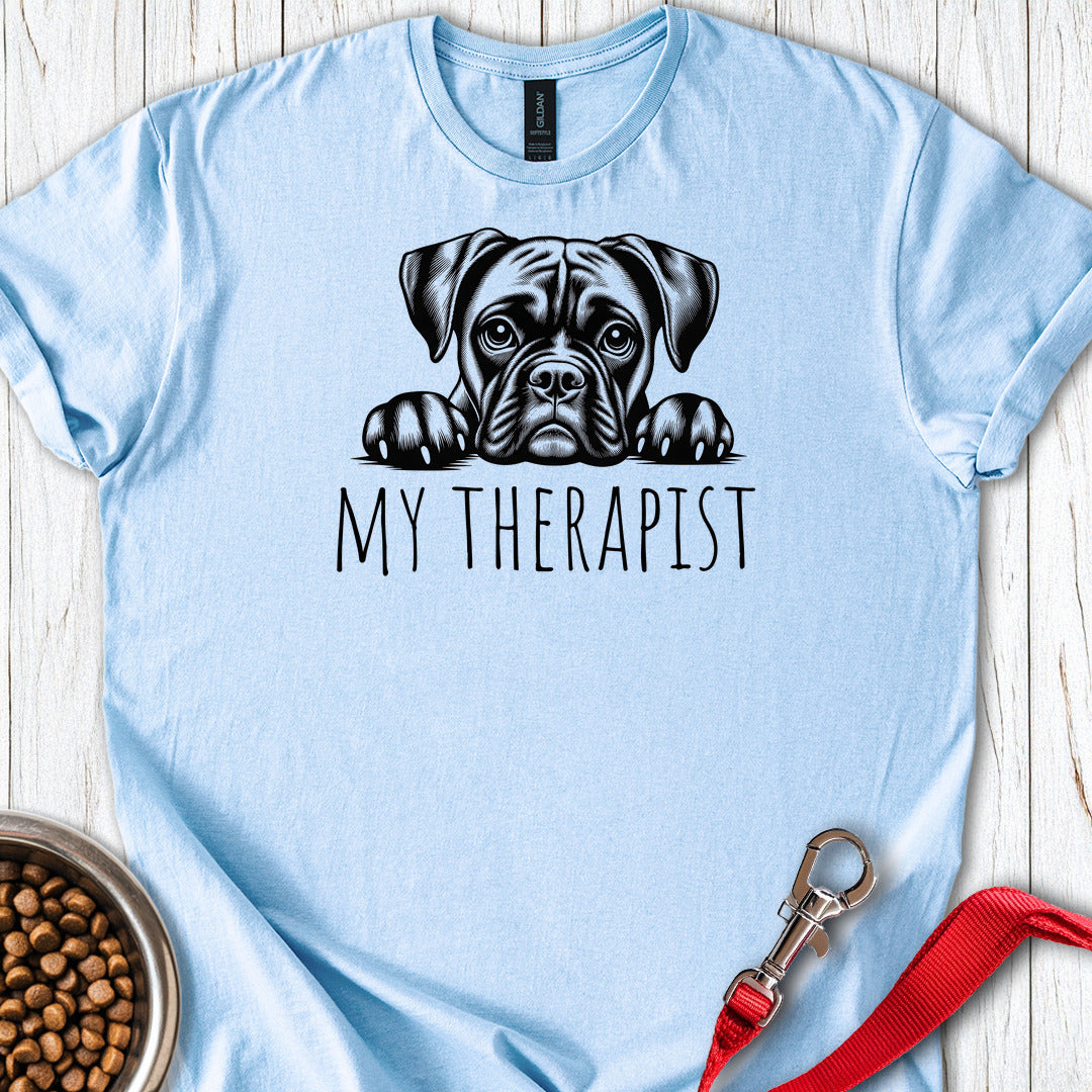 Boxer My Therapist — Light Blue