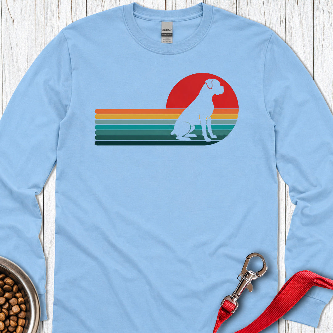 Boxer Retro Long Sleeve Carolina Blue
