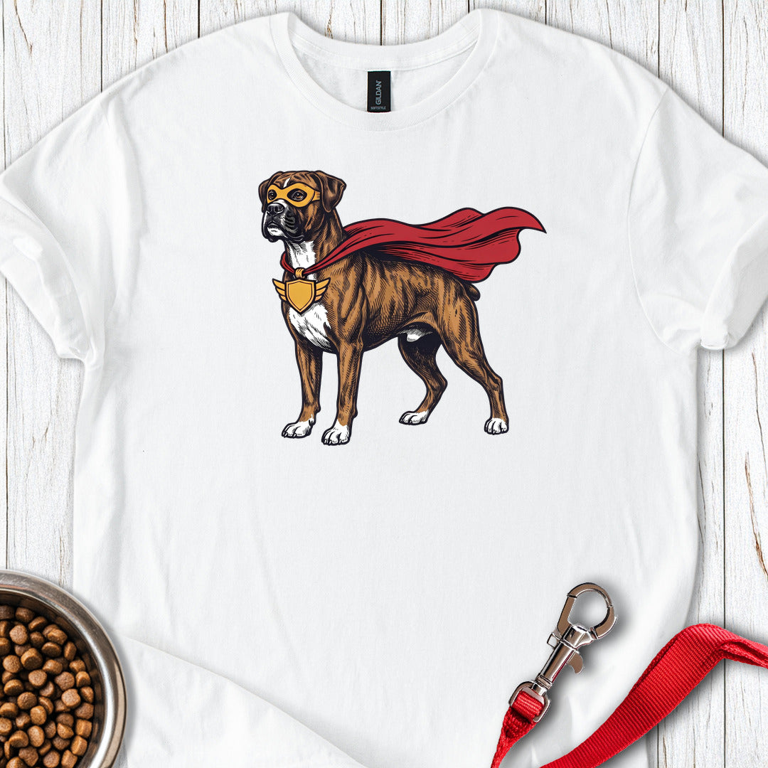 Boxer Superhero — White