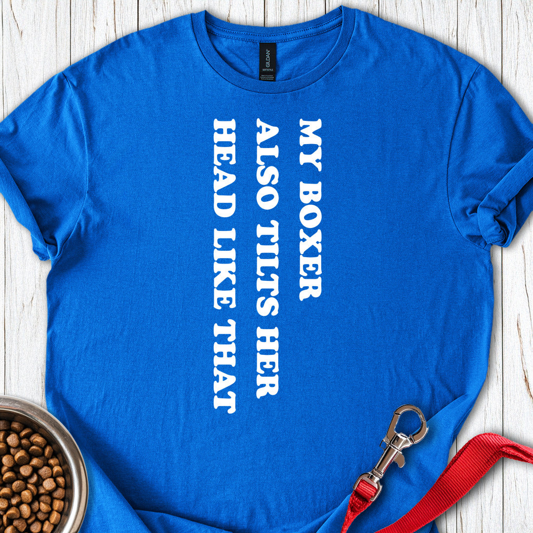 Boxer Tilt Her Head — Royal