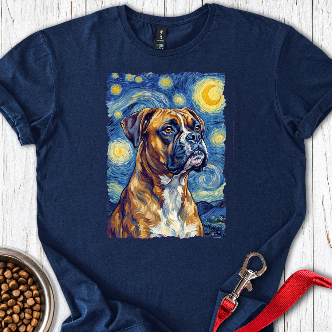 Boxer Van Gogh — Navy
