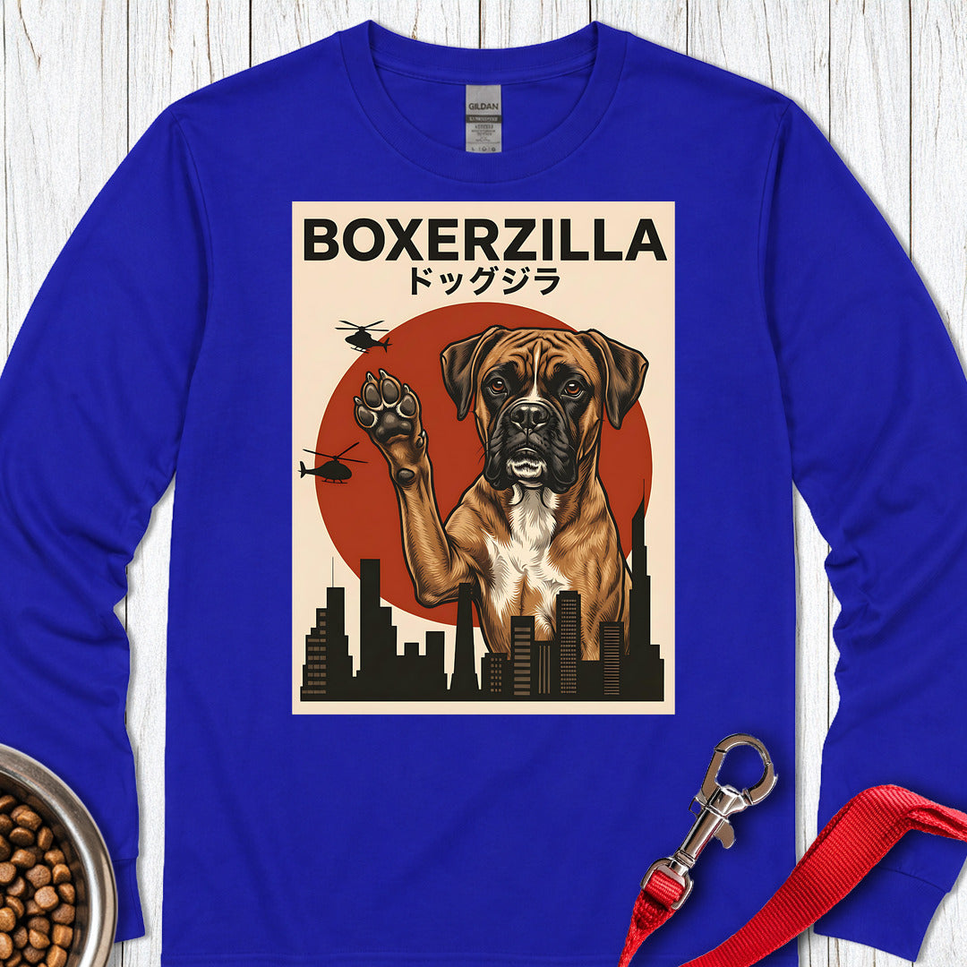 Boxerzilla Long Sleeve Royal