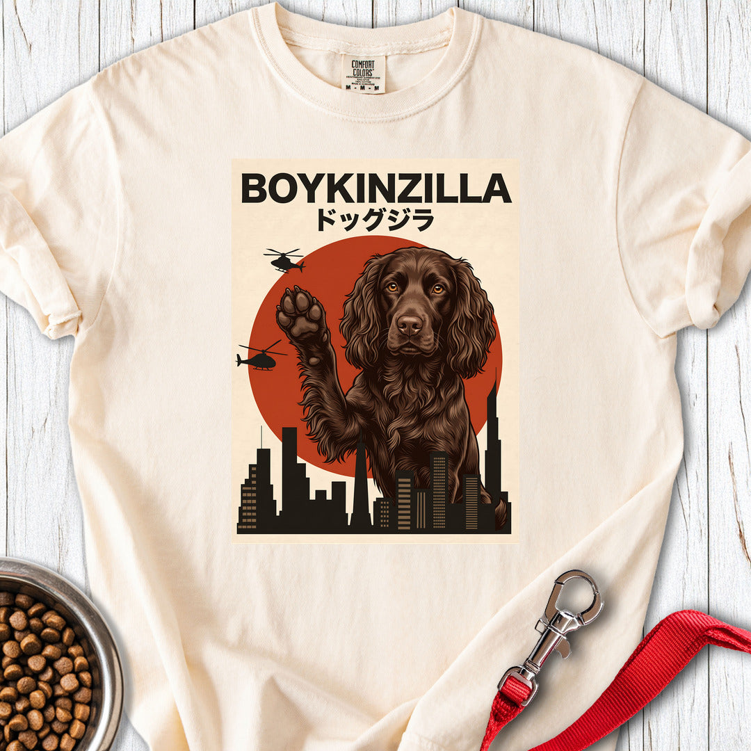 Boykin Spaniel Boykinzilla Premium Tee — Ivory