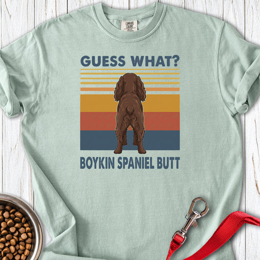Boykin Spaniel Butt Premium Tee Bay