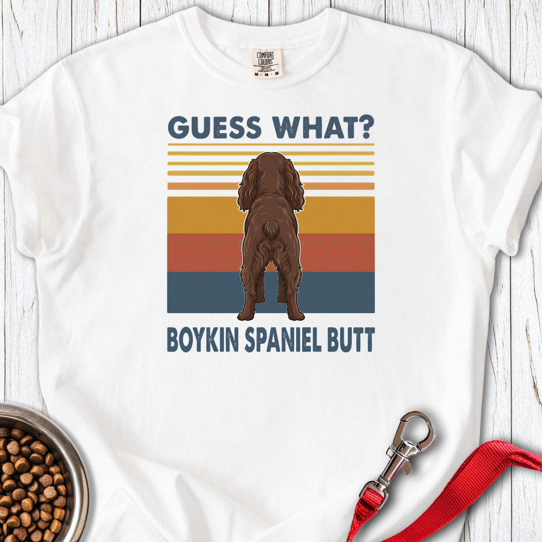 Boykin Spaniel Butt Premium Tee — White