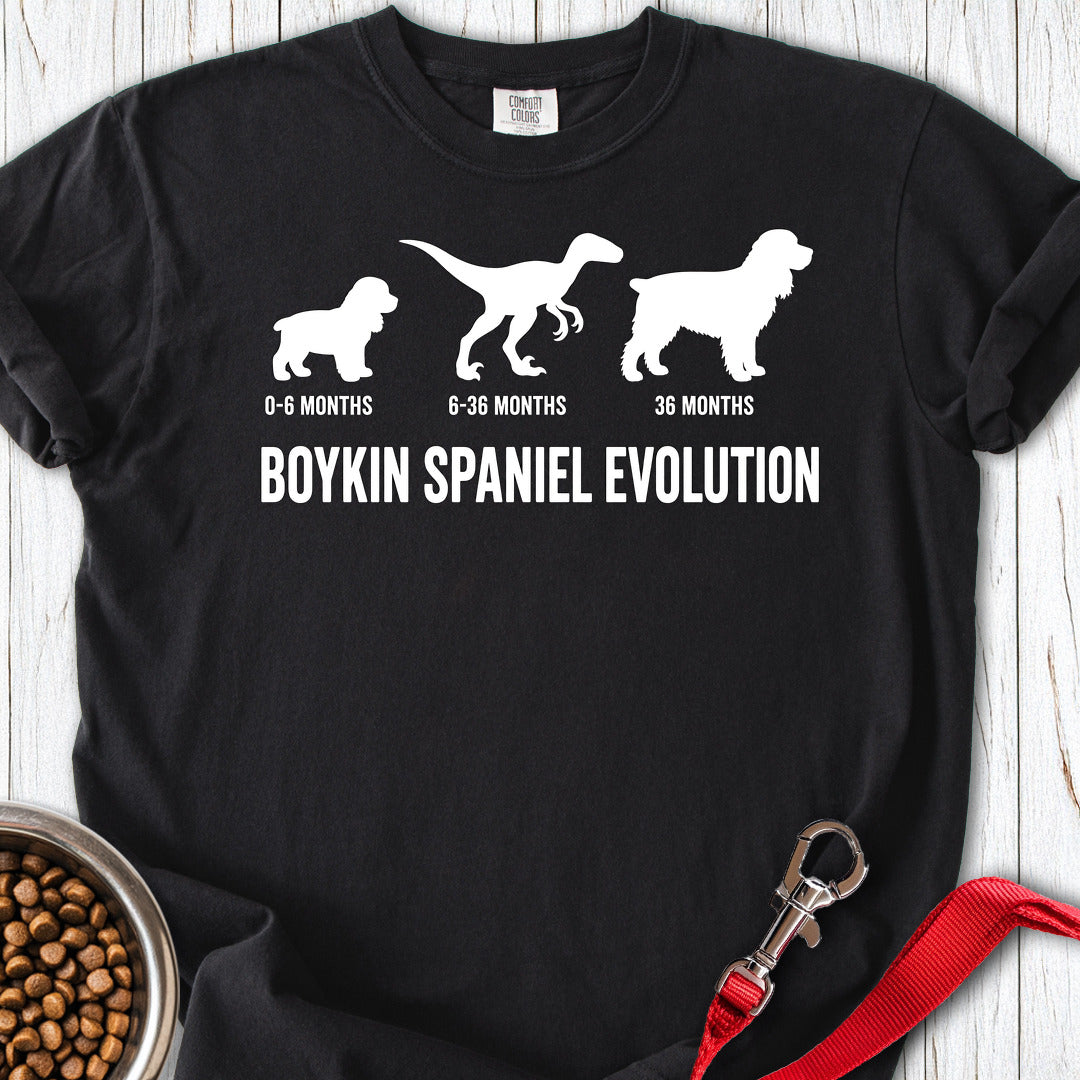 Boykin Spaniel Evolution Premium Tee — Black