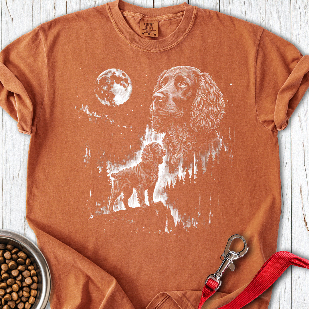 Boykin Spaniel Moonlight Premium Tee — Yam
