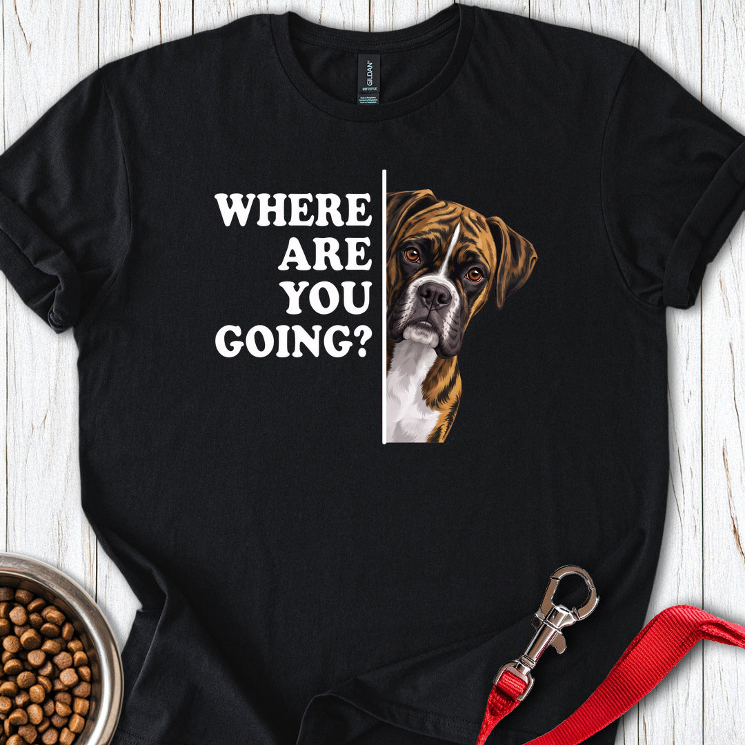 Brindle Boxer Alert — Black