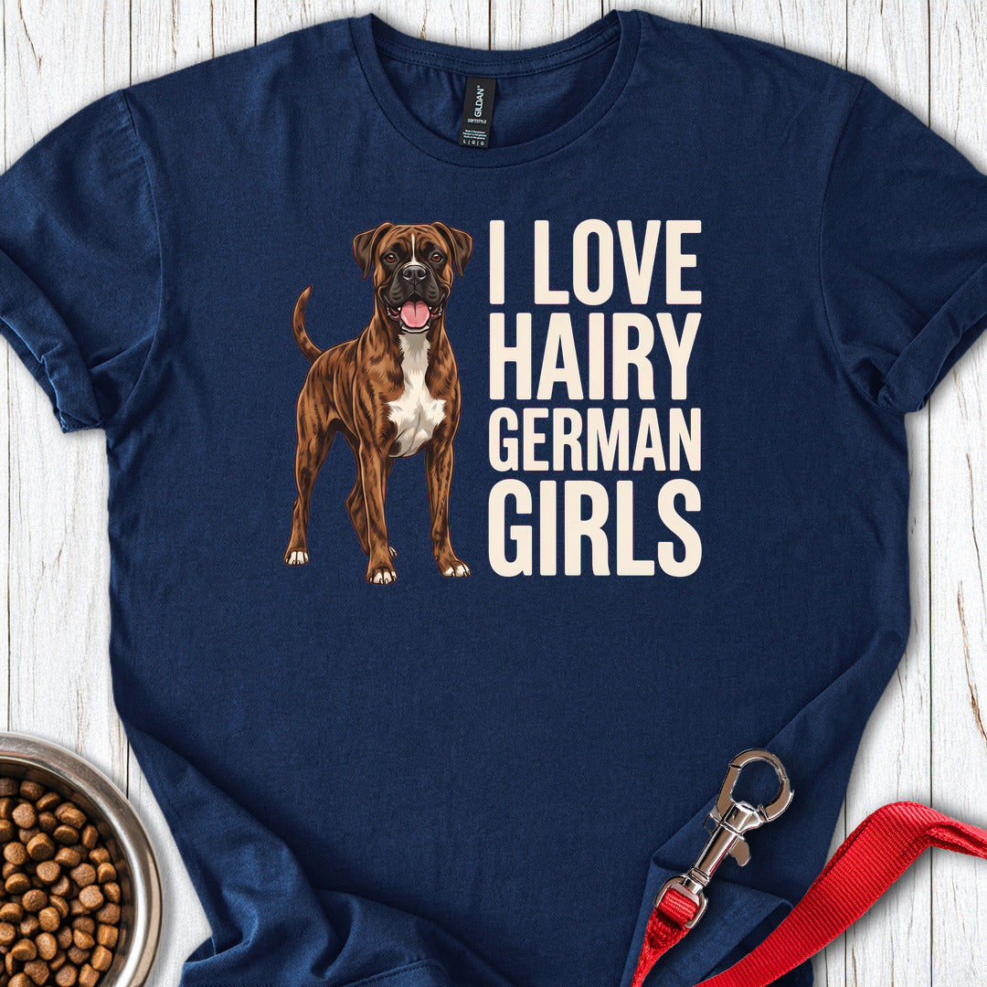 Brindle Boxer Hairy German Girls — Navy