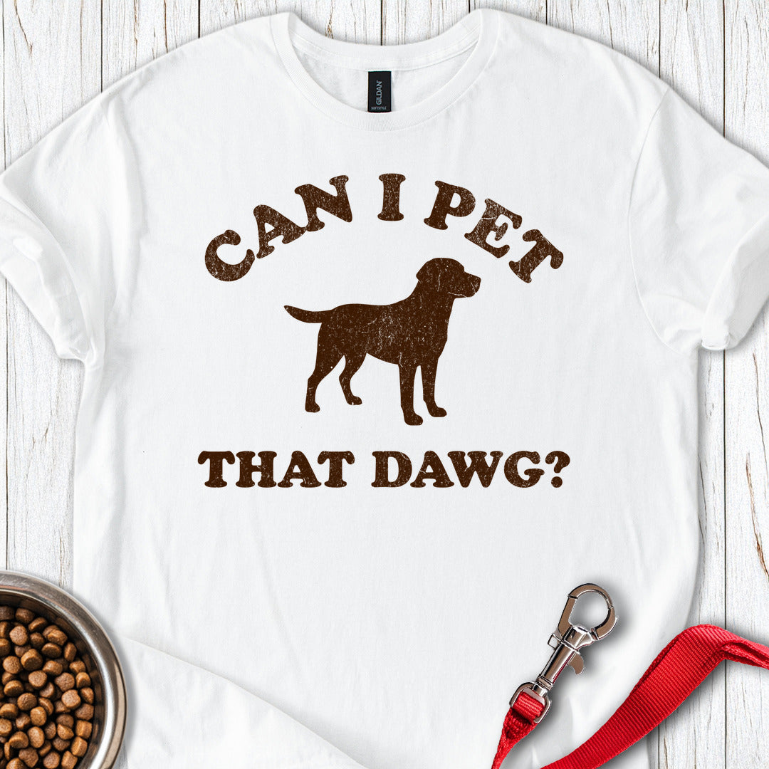 Can I Pet That Dawg? White