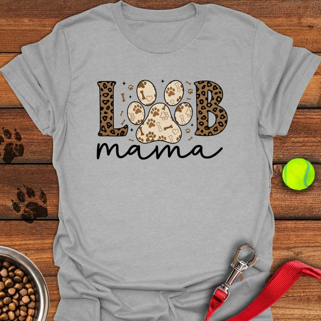 Labrador Mama T-Shirt Sport Grey