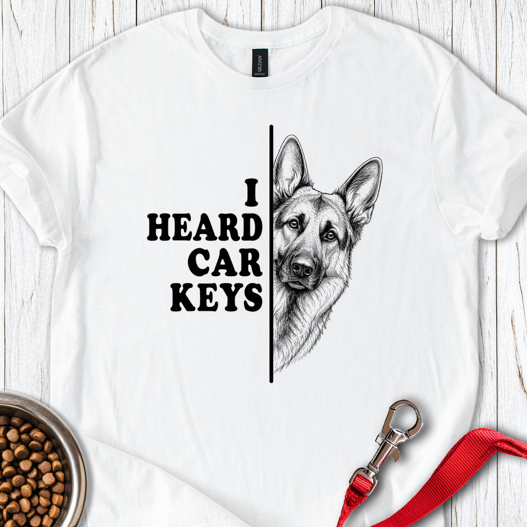 Car keys German Shepherd White
