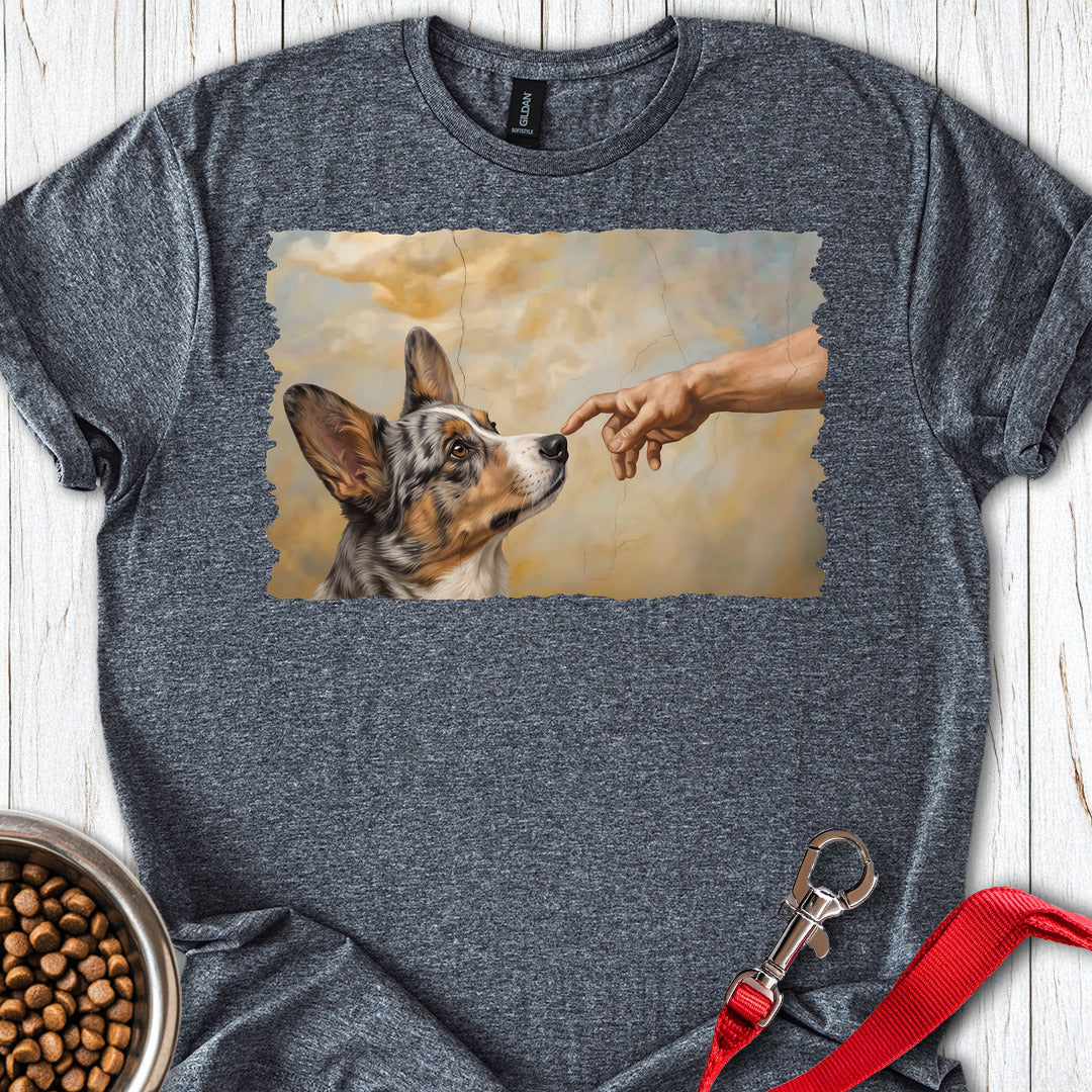 Cardigan Welsh Corgi Blue Merle Creation — Dark Heather