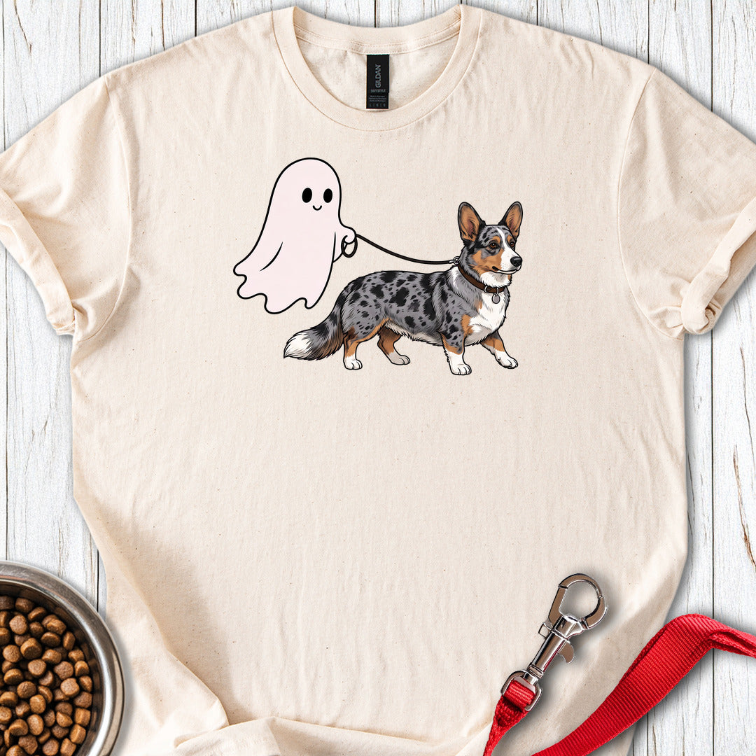 Cardigan Welsh Corgi Blue Merle Halloween — Natural