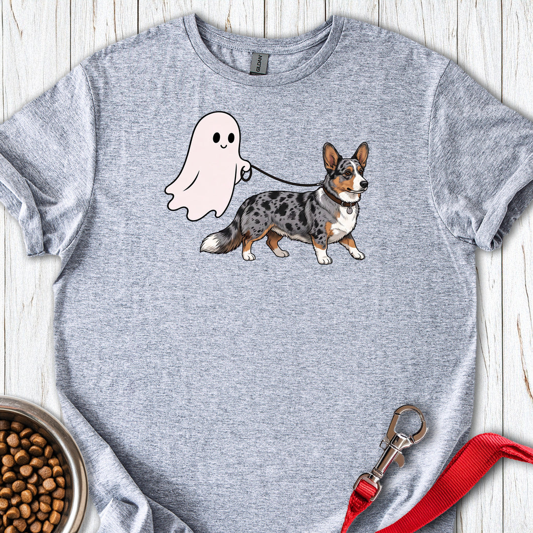 Cardigan Welsh Corgi Blue Merle Halloween — Sport Grey