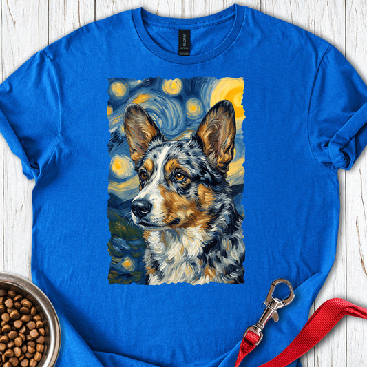 Cardigan Welsh Corgi Blue Merle Van Gogh — Royal