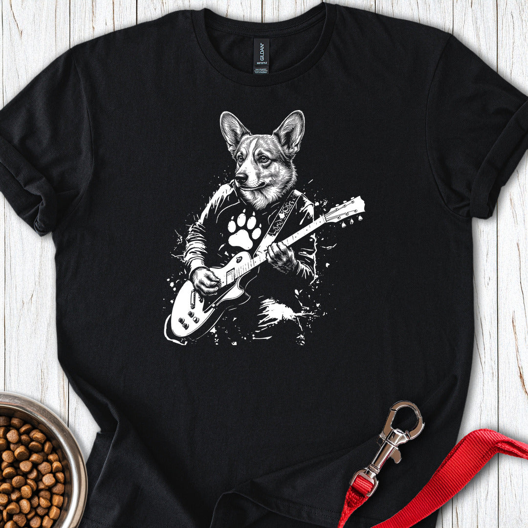 Cardigan Welsh Corgi Guitar — Black