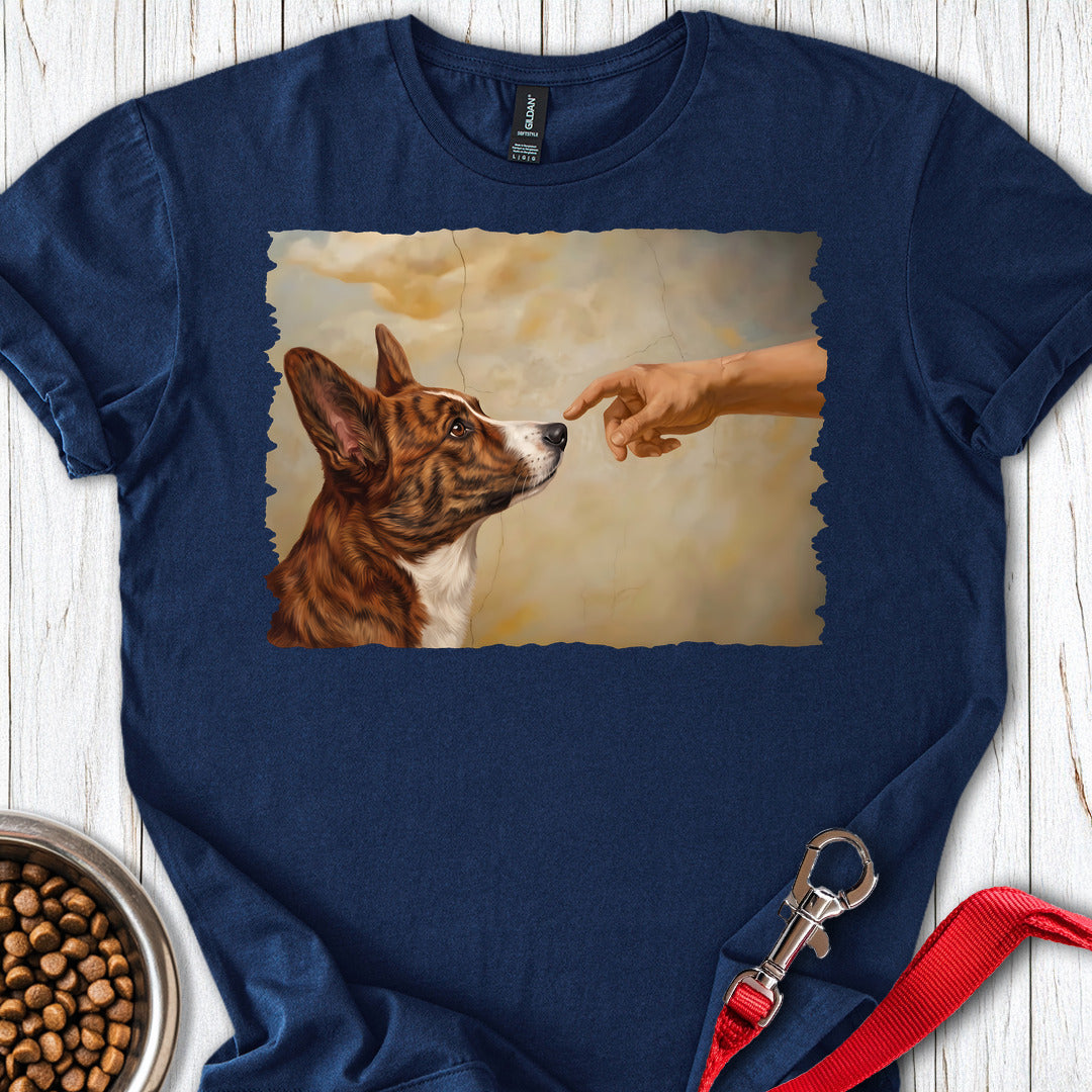 Cardigan Welsh Corgi Red Brindle Creation — Navy