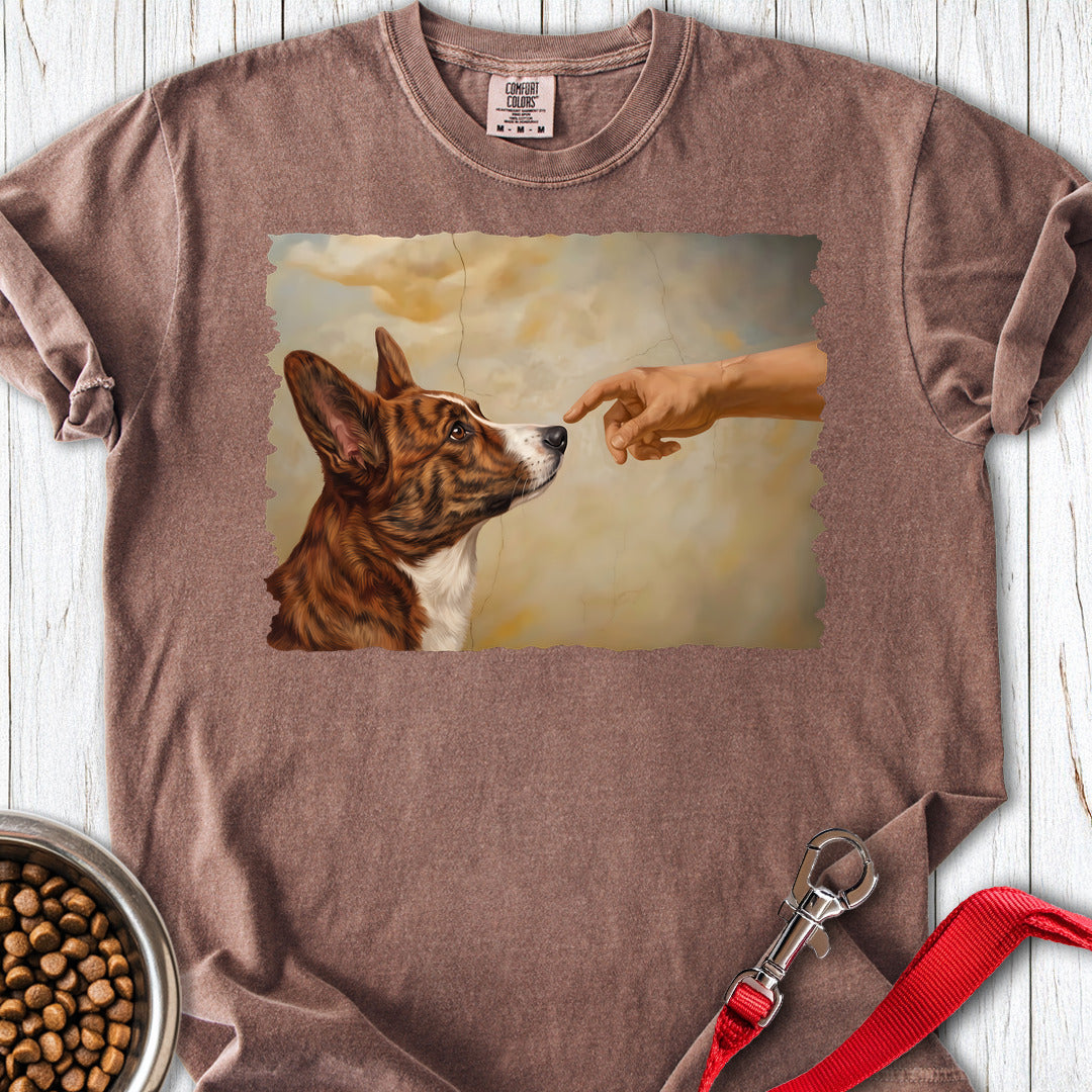 Cardigan Welsh Corgi Red Brindle Creation Premium Tee — Espresso