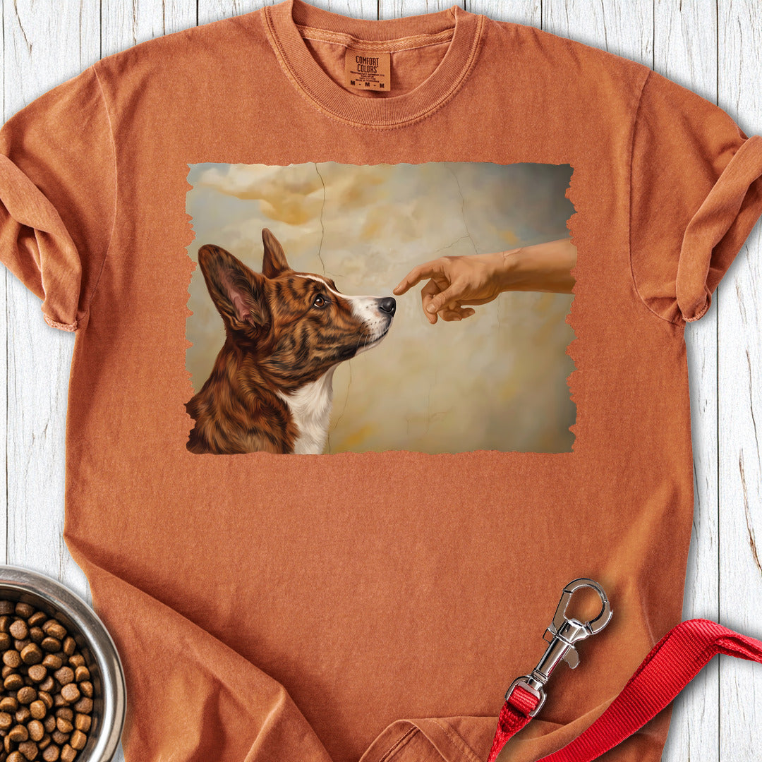 Cardigan Welsh Corgi Red Brindle Creation Premium Tee — Yam