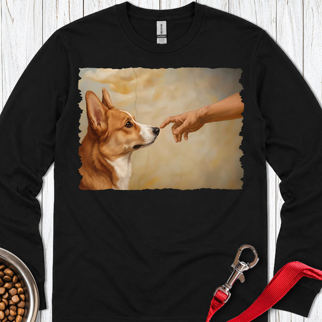 Cardigan Welsh Corgi Red Creation Long Sleeve Black