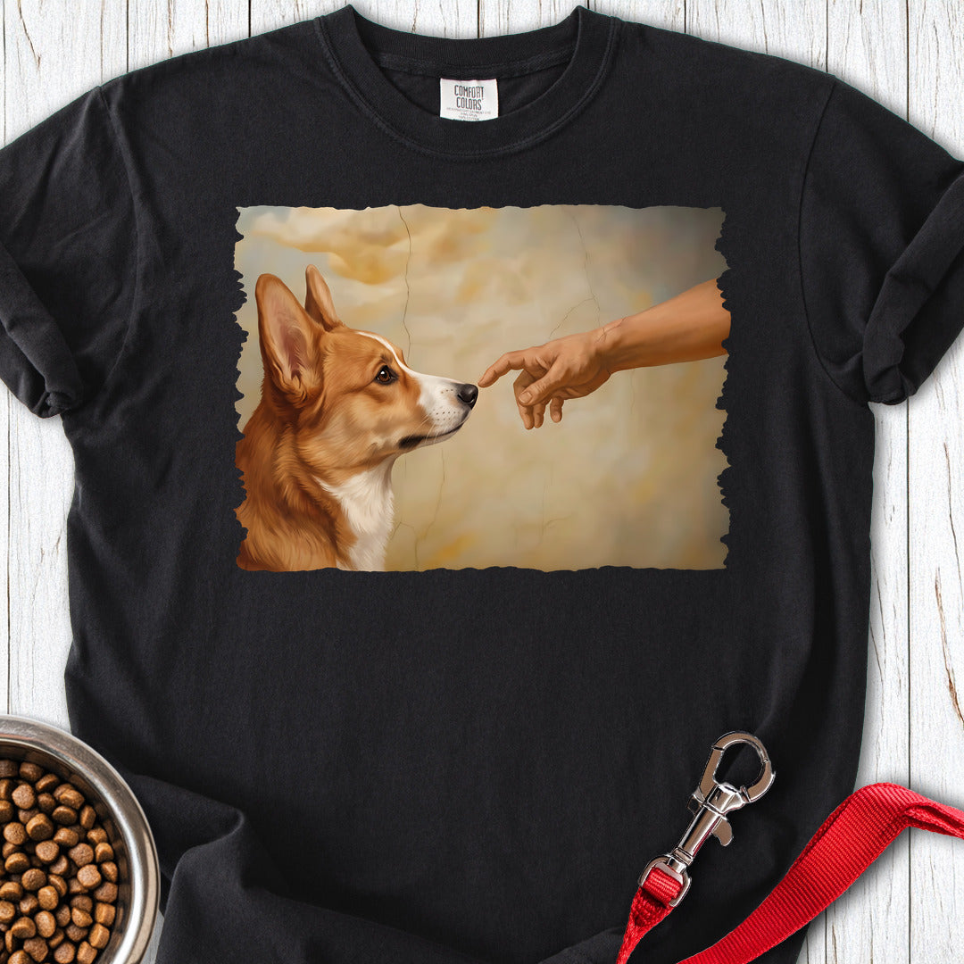 Cardigan Welsh Corgi Red Creation Premium Tee — Black