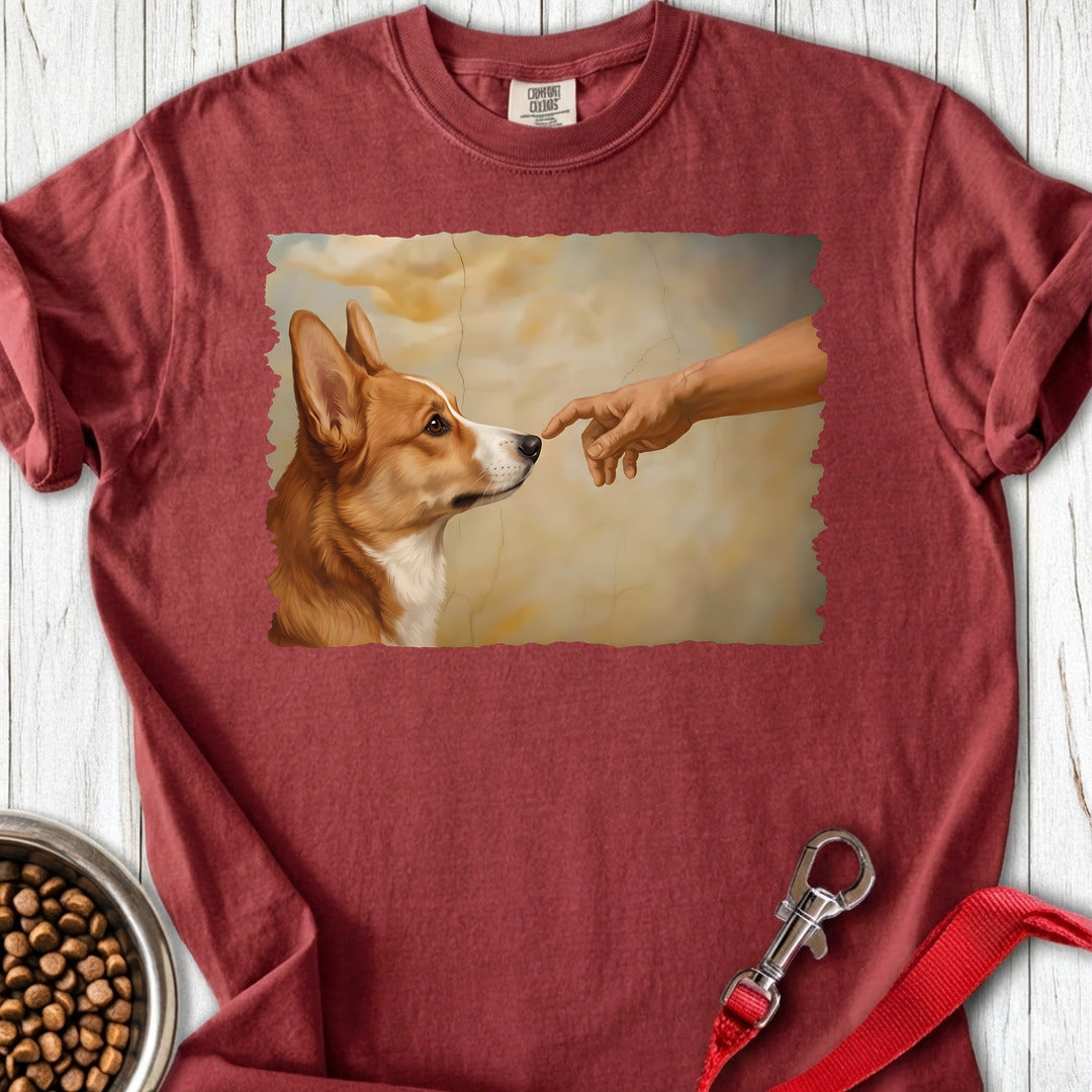 Cardigan Welsh Corgi Red Creation Premium Tee — Brick